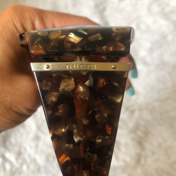 Gucci tortoise oversized glasses - Picture 5 of 6